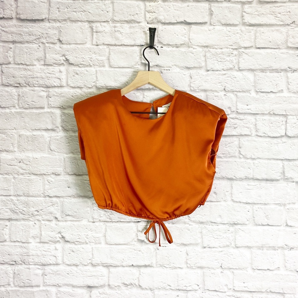 Superdown Renee Crop Top In Rust - image 5